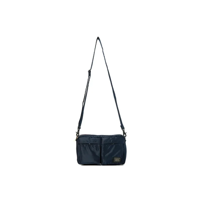 PORTER Nylon Shoulder Bag Men's Iron Blue-8