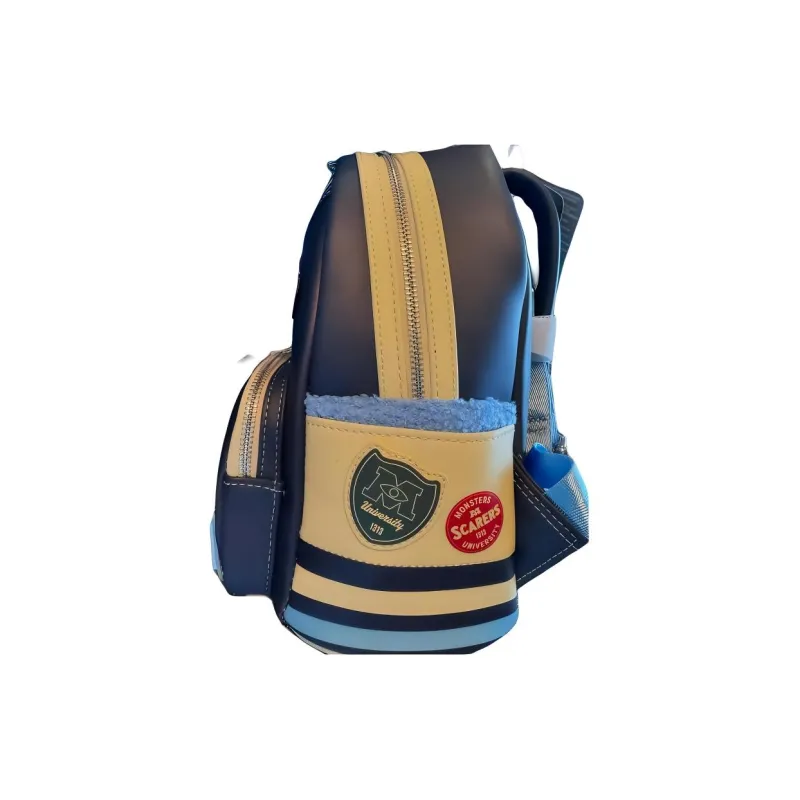Disney Polyurethane Backpack Mini Men's Marine Blue-3
