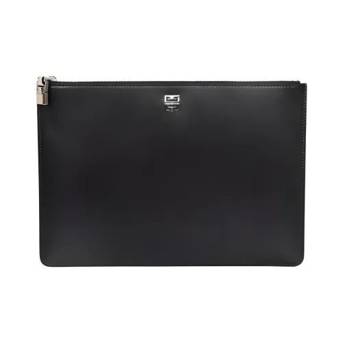 Givenchy Leather Clutch Women's Black