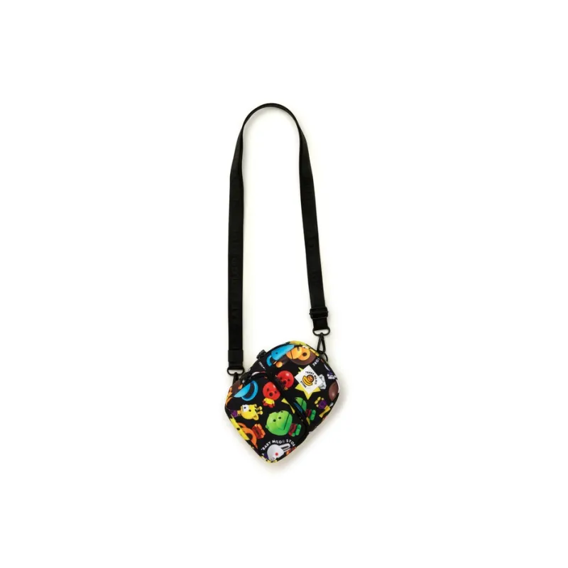 BABY MILO STORE BY A BATHING APE Fabric Shoulder Bag Unisex Multicolor-1