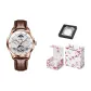 Rose Case White Dial Brown Leather[Box Limited Edition]