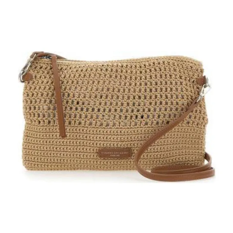 GIANNI CHIARINI Polypropylene Shoulder Bag Women's Natural-0