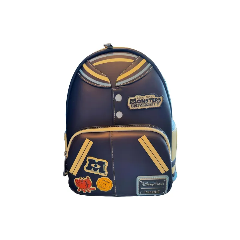 Disney Polyurethane Backpack Mini Men's Marine Blue-2