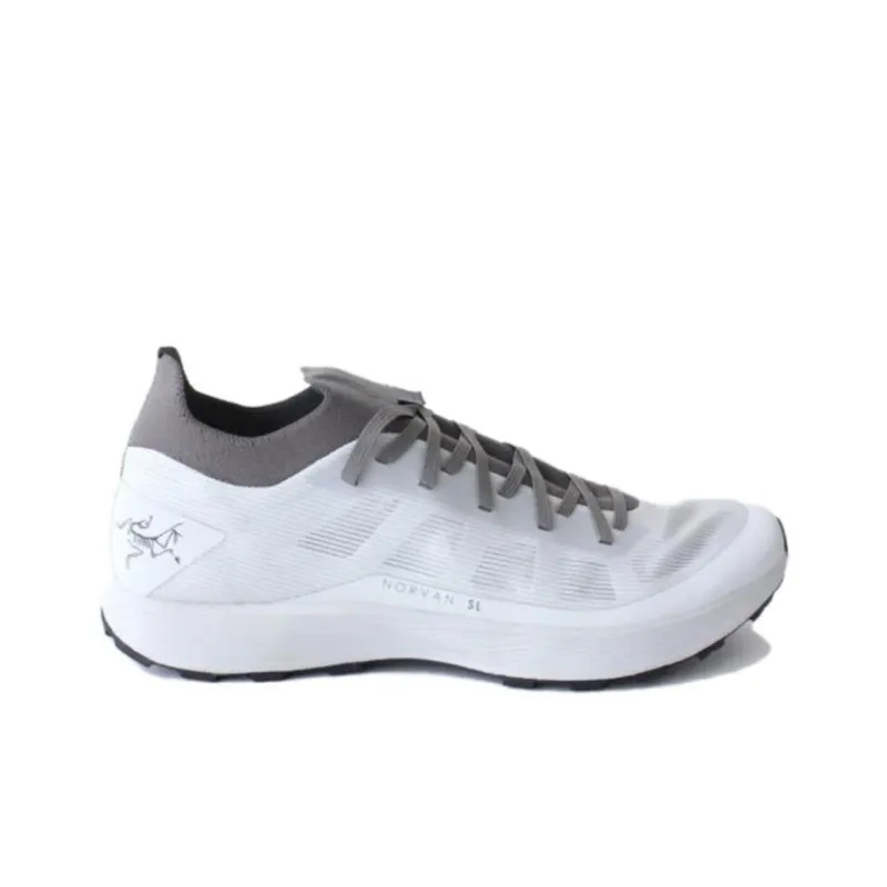 Arcteryx Norvan SL 3 Anti-Slip Wear-Resistant Low-Top Trail Running Running Shoes Unisex Mystic Gray-1