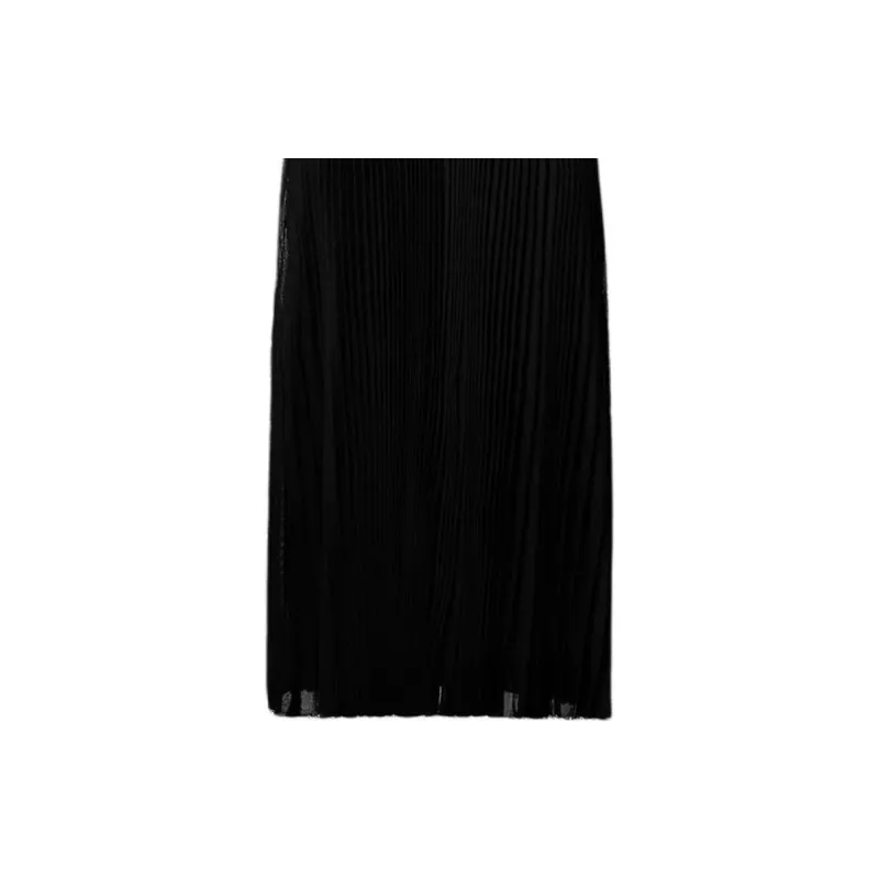 LOUIS VUITTON Pleated Silk Dress-4