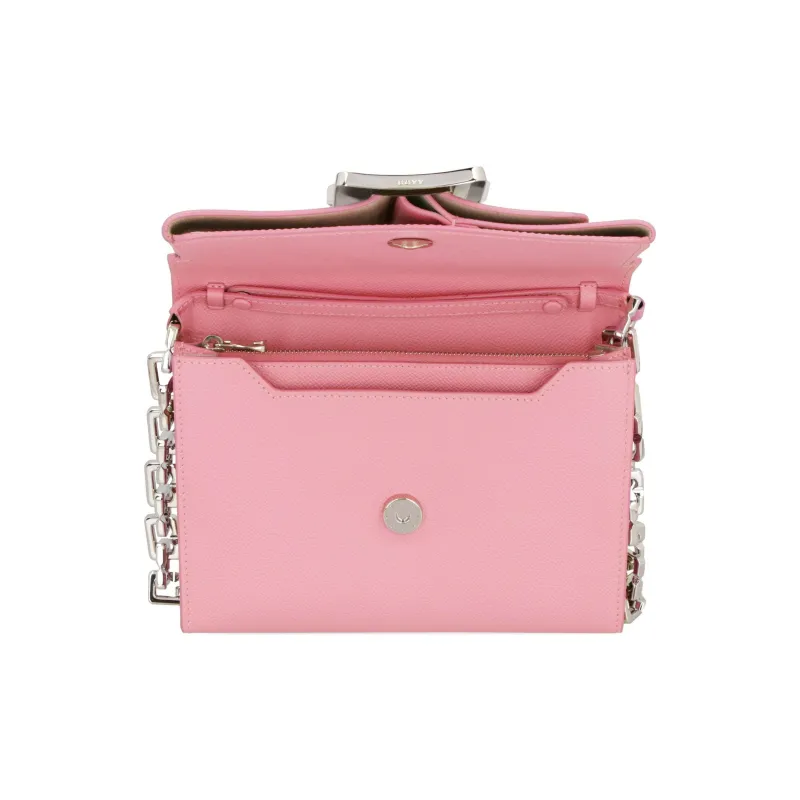 BOYY Calfskin One Shoulder Handbag Women's Pink-5