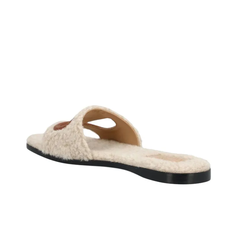 Valentino VLogo Patch Slip On Sandals Women's-3