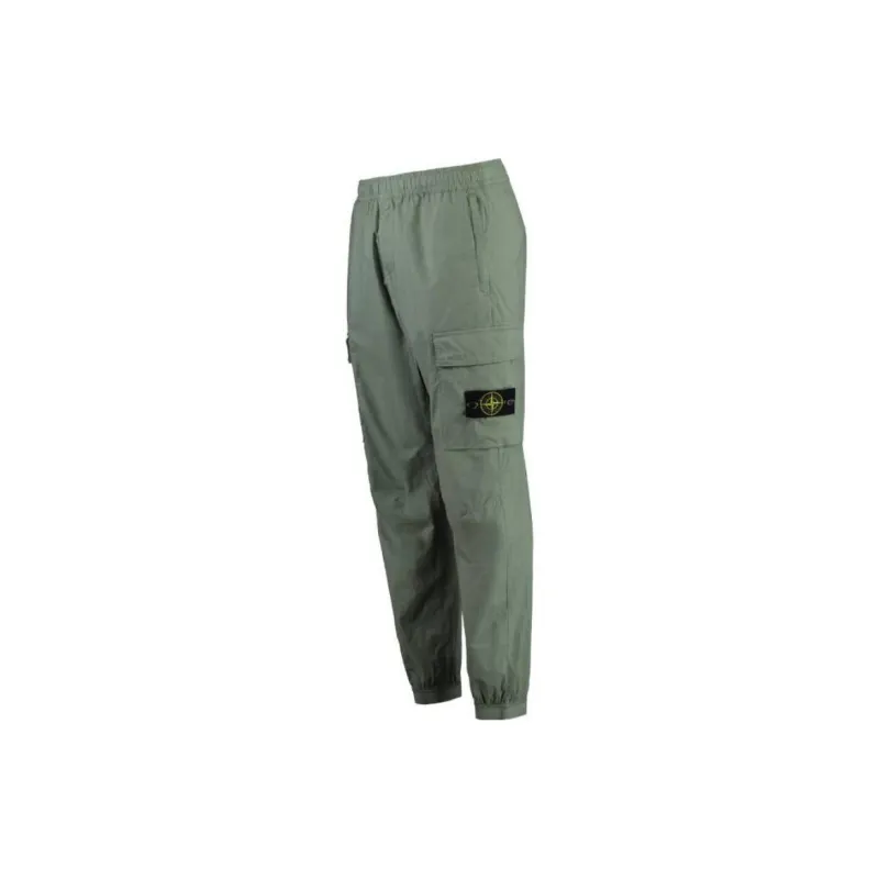 STONE ISLAND Compass Patch Tapered Leg Cargo Pants-2