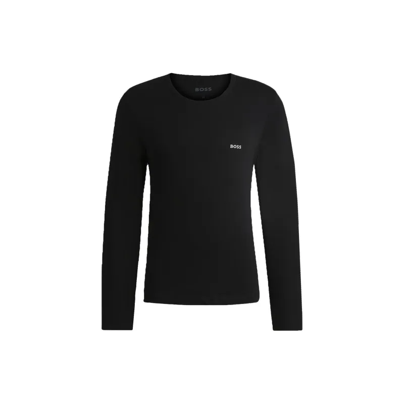 HUGO BOSS T Shirts Men 3 Pack Black+Marine+Dark Blue-1