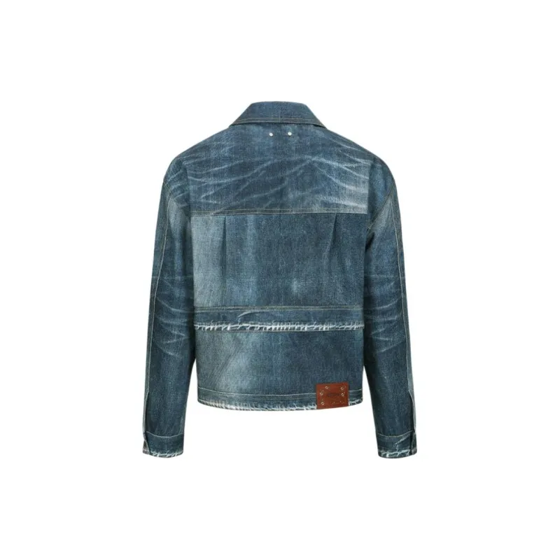 ANDERSSON BELL SS25 Denim Jacket Men's Blue-1