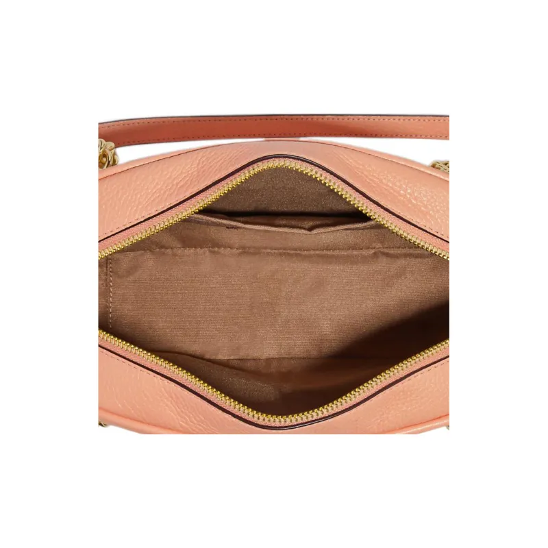 COACH Cammie Leather Handbag, Shoulder Bag Tubas Women's Pink-5