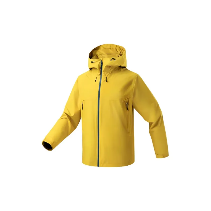 OUTDOOR PRODUCTS Windproof Moisture Wicking Windbreaker Jacket Men's Mustard Yellow-0