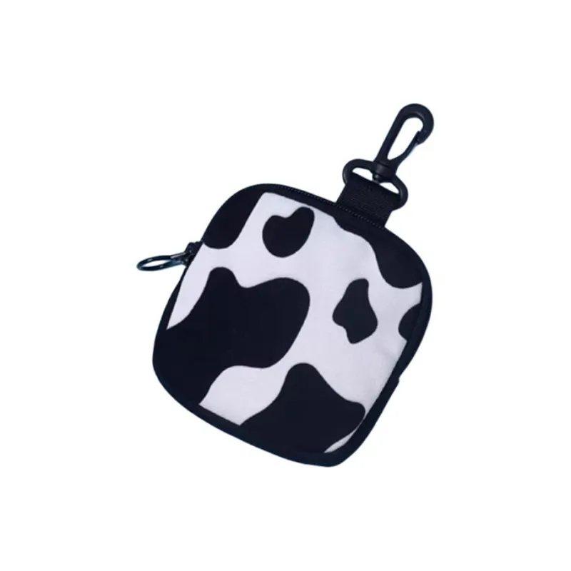 NEARAY Fabric Card Holder, Wallet Women's Black & White-3