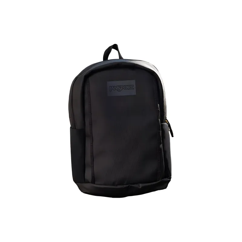 JanSport Polyester Backpack Large Size Unisex Black-3