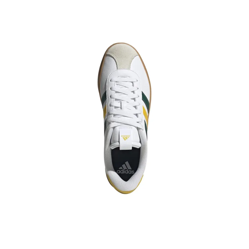 Adidas VL COURT 3.0 Anti-Slip Wear-Resistant Low-Top Skateboard Shoes Men's White-4