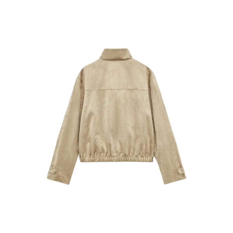 ZARA Jackets Women's Tan-1