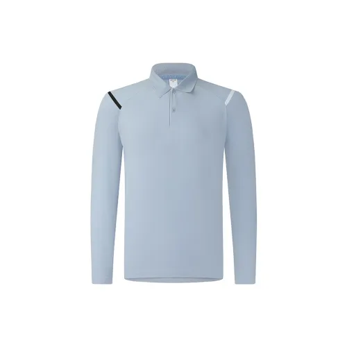FILA ATHLETICS SPORT Polo Shirt Men's Medium Century Blue