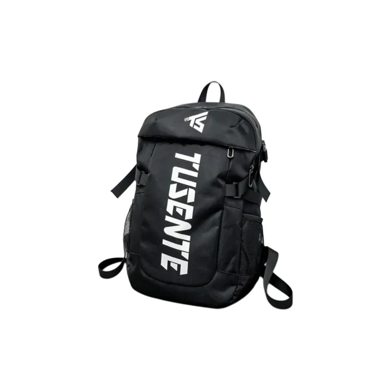 Tong Tong Rabbit Oxford Backpack Regular Unisex Black/Red/Dark Gray/Light Gray-7