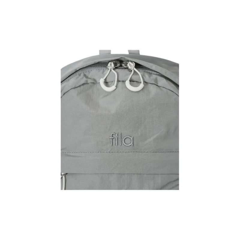 FILA Nylon Backpack Unisex Cool Gray-5