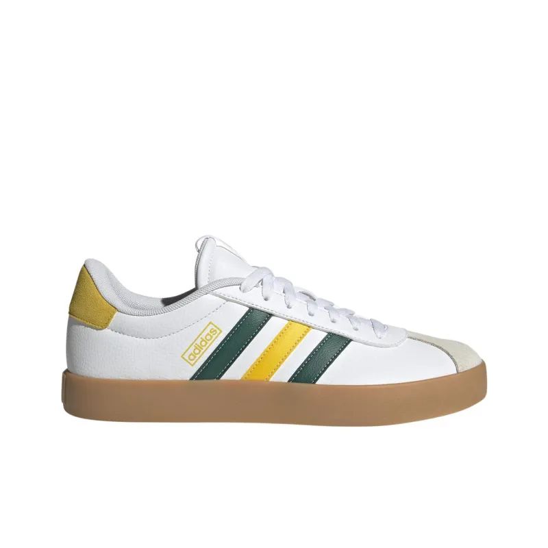 Adidas VL COURT 3.0 Anti-Slip Wear-Resistant Low-Top Skateboard Shoes Men's White-1