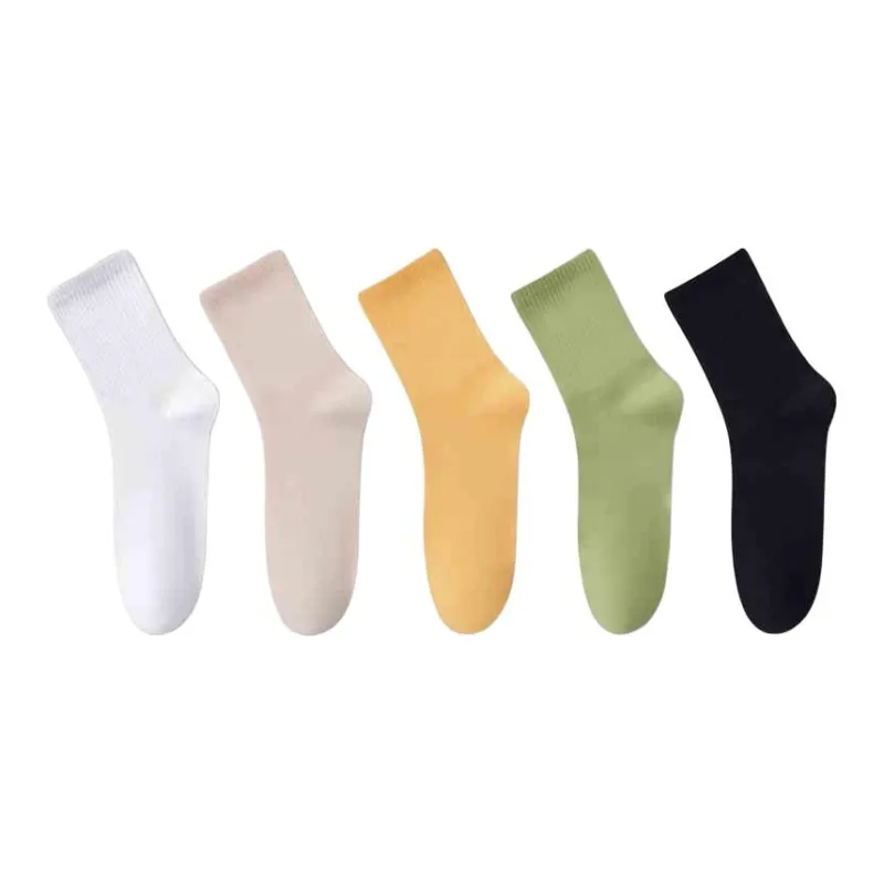 Ordifen Mid-Calf Socks Women's 5 Pack-5
