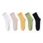 5-Pack (White+Light Coffee+Yellow+Light Green+Black)