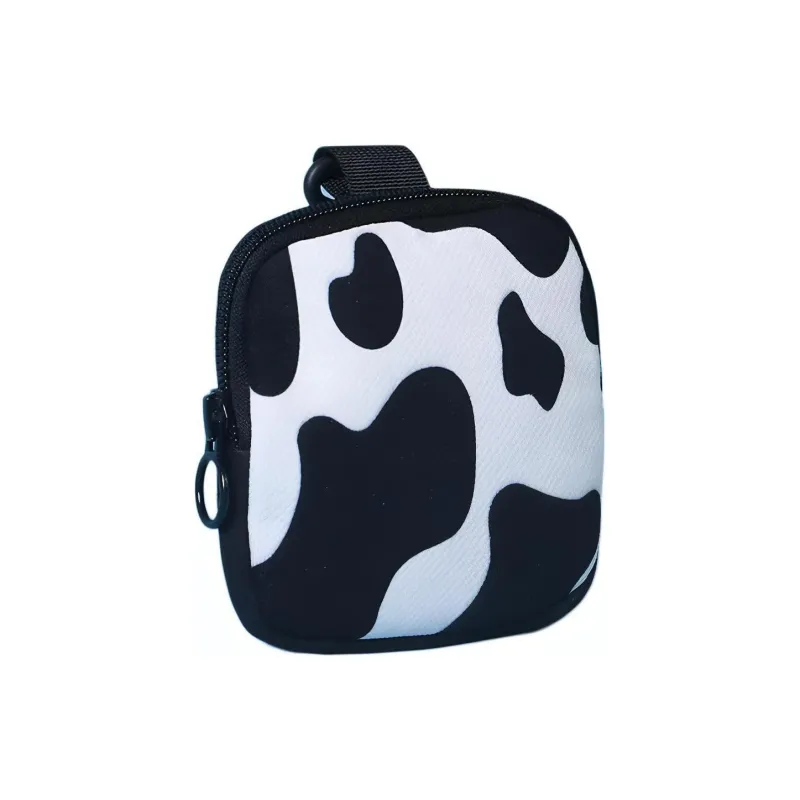 NEARAY Fabric Card Holder, Wallet Women's Black & White-1