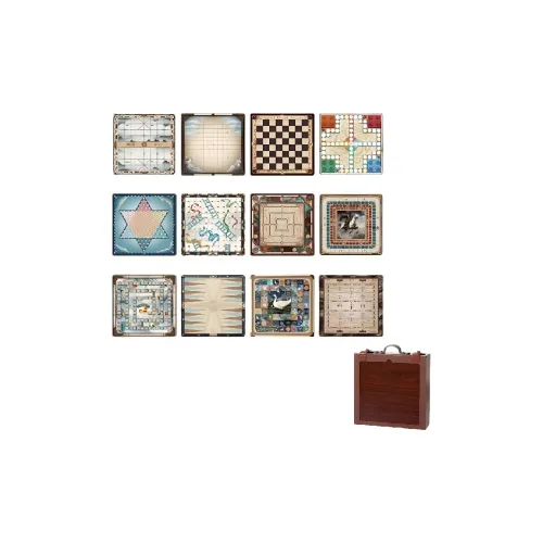 Happy Fish Multifunctional Checkerboard Classic Checkerboard Game Board Games