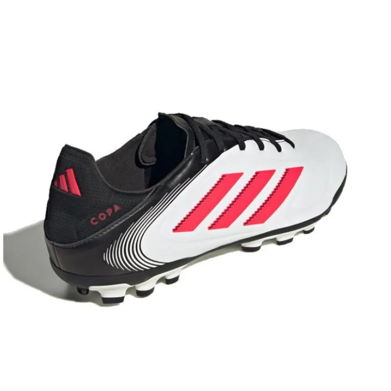 Adidas Copa Pure 3 AG Rubber Short Studs Anti Slip Wear Resistant Soccer Shoes Unisex White Red Black-3