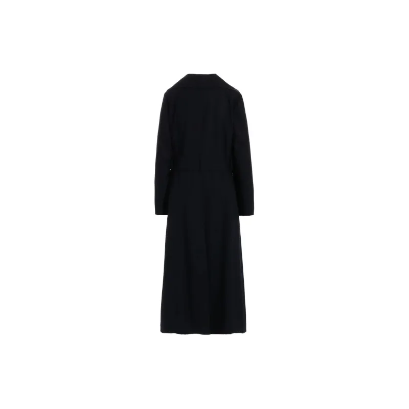 Yohji Yamamoto Femme SS25 Coats Women's Marine Blue-1