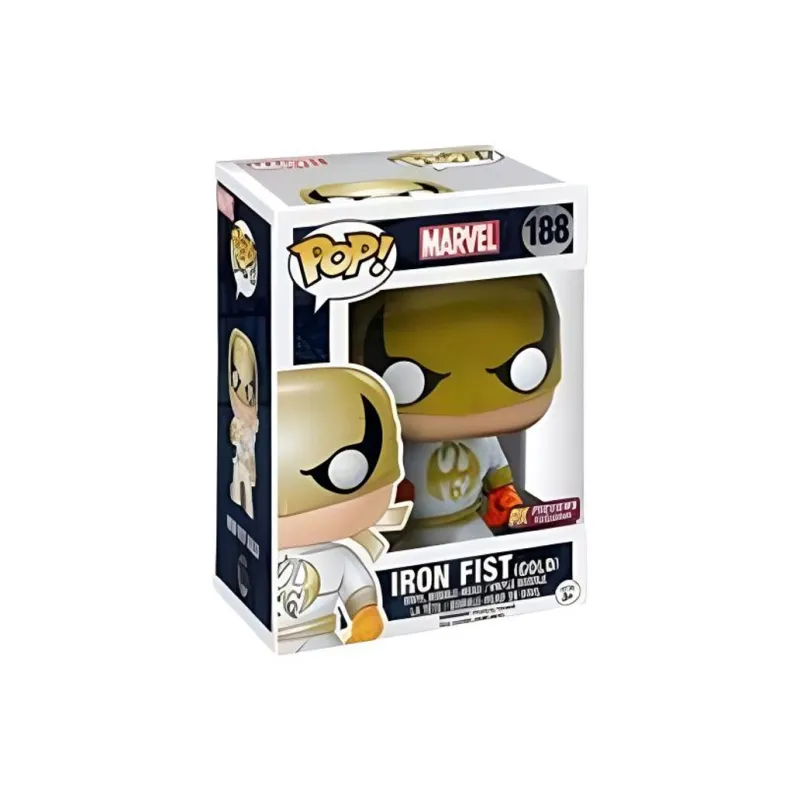 Funko Pop! Marvel Iron Fist Gold Px Previews Exclusive Bobble-Head #188-2
