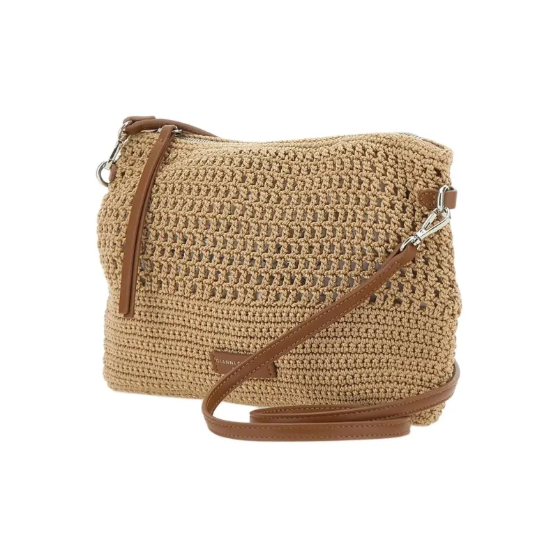 GIANNI CHIARINI Polypropylene Shoulder Bag Women's Natural-1