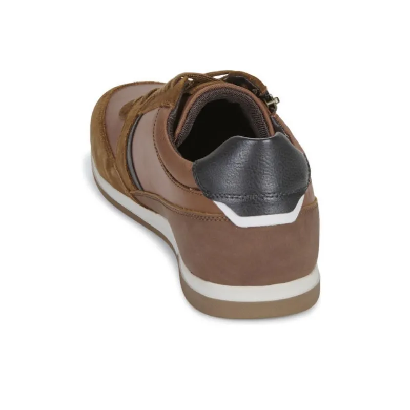 GEOX U Renan Slip-Resistant Low-Top Casual Shoes Men's Brown-5