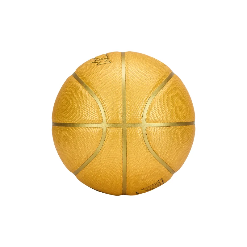 VEIDOORN Snake Year Collection Golden Scales PU Basketball Gold Size 7 Ball Street Training Competition Unisex-4