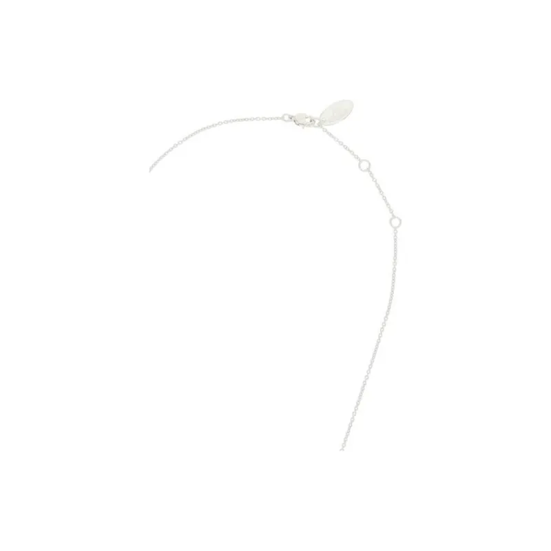 Vivienne Westwood Brass Necklaces Women's Silver-3