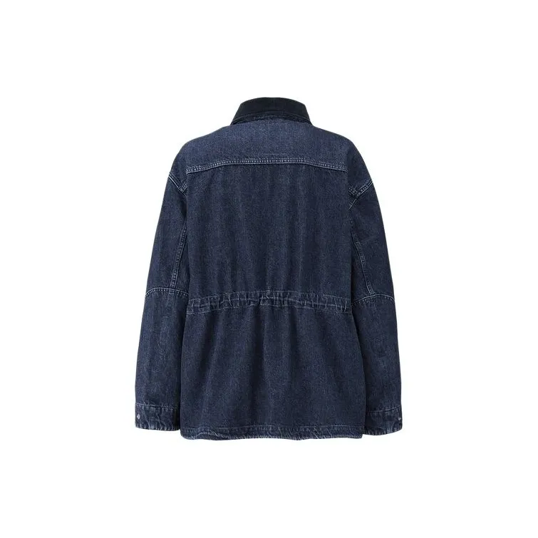 Onitsuka Tiger Denim Jacket Men's Blue/Navy Blue-1