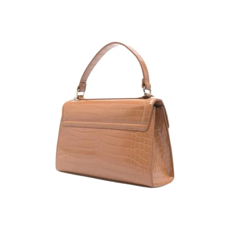 LOVE MOSCHINO Croc-embossed Tote Bag-1