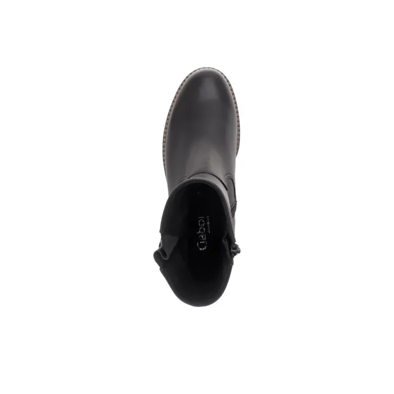 Gabor Comfort Ankle Boots 7cm Women's Black-3