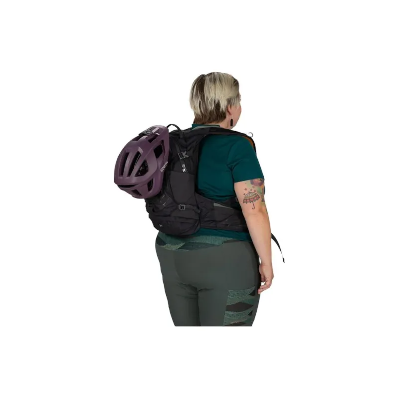 OSPREY Nylon Outdoor Mountaineering Bag Backpack Women's Gray Purple-4
