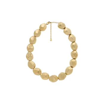 EMPORIO ARMANI Brass Necklaces Women's Gold