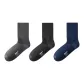 Dark Heather Gray+Black+Navy Blue