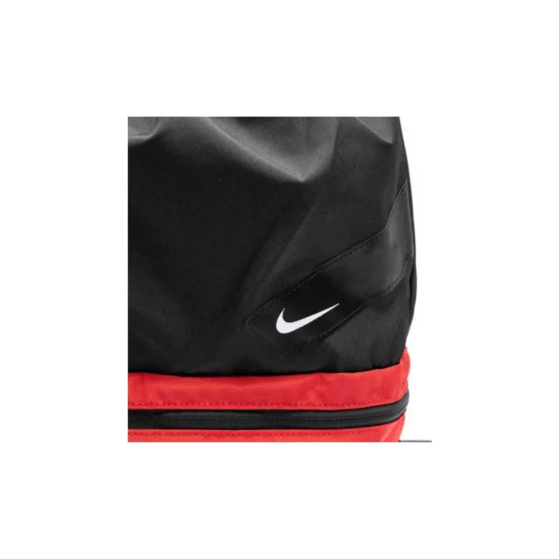 Nike Polyester Backpack Men's Black & Red-5