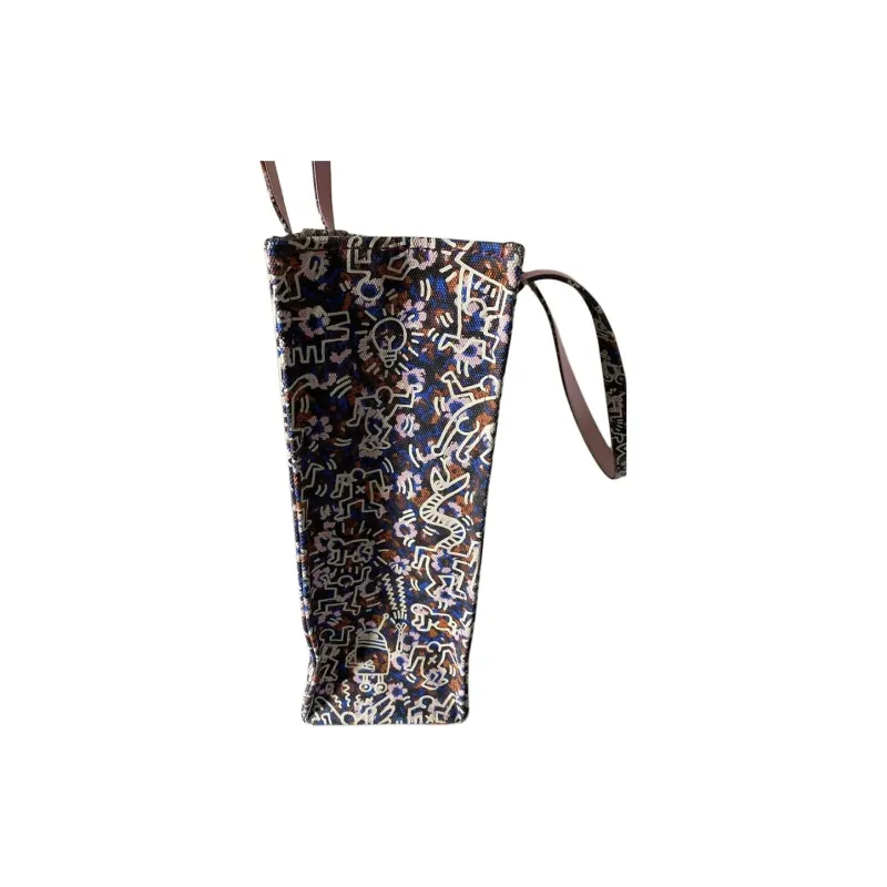Keith Haring X COACH Recycled Tote Shoulder Bags-5
