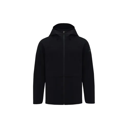 LI NING 1990 Commuter Series Breathable Windbreaker Jacket Men's Black