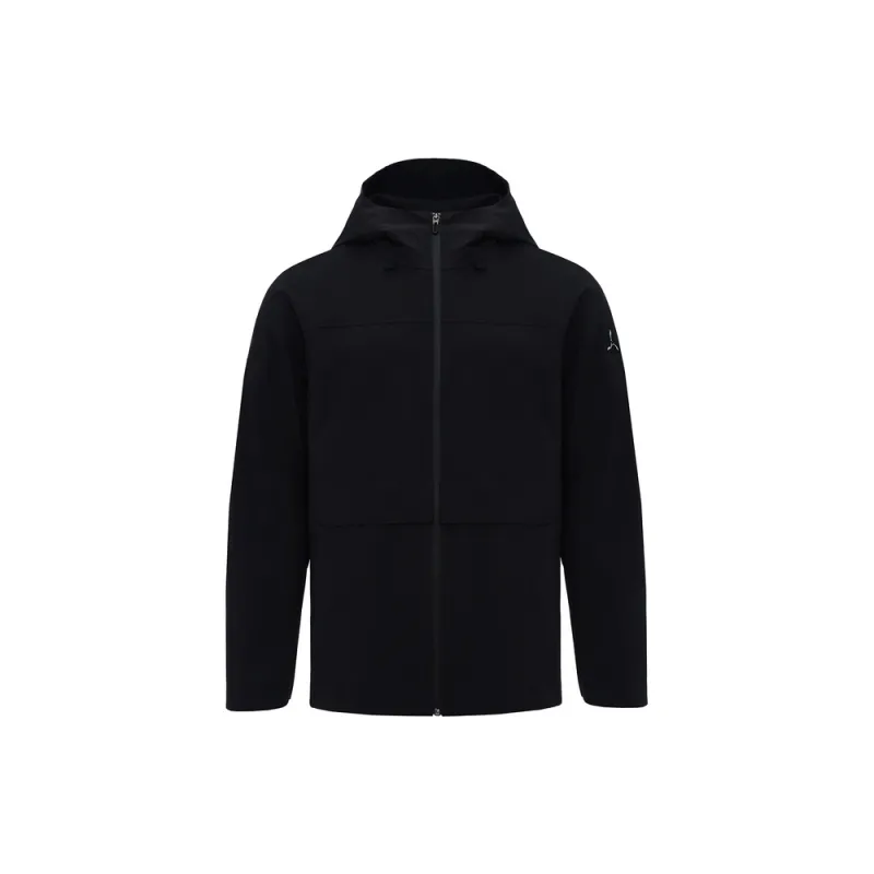LI NING 1990 Commuter Series Breathable Windbreaker Jacket Men's Black-0