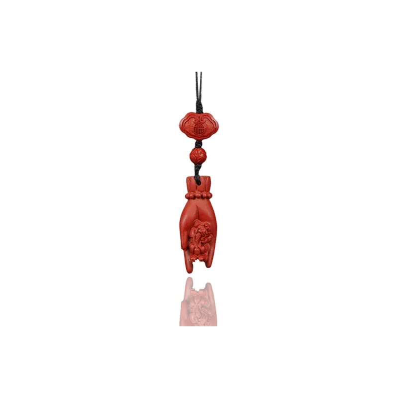 Yutang Reconstructed Cinnabar Pendants Unisex-0