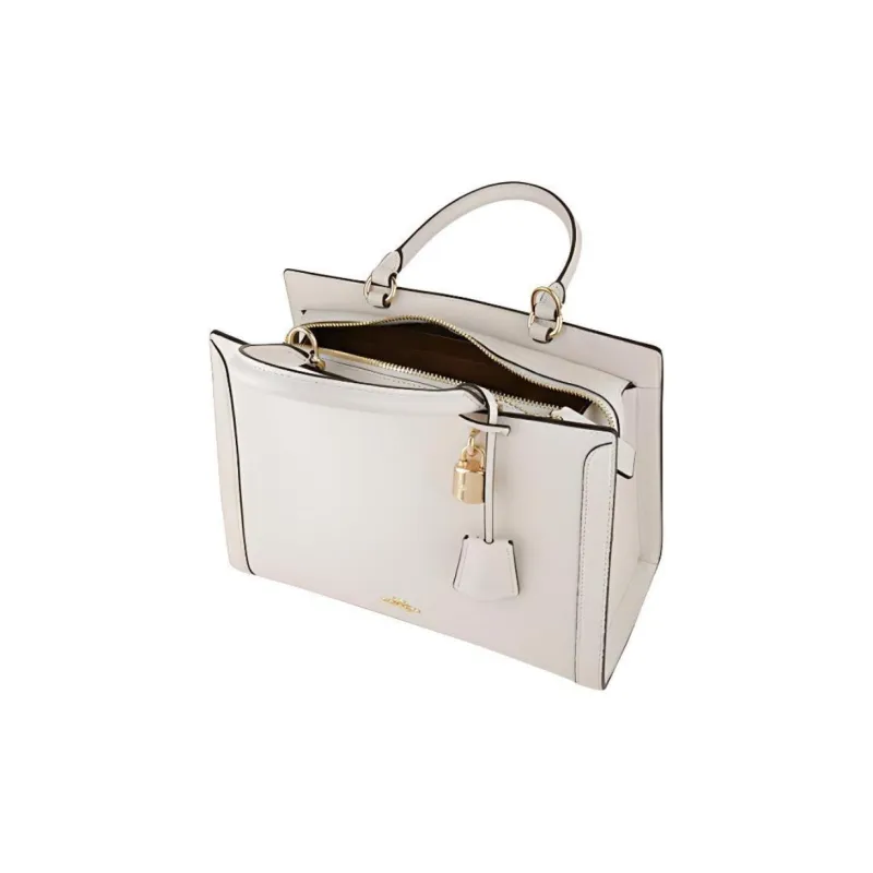 COACH Zoe Shoulder Bag Crossbody Bag Handbag Large Size Women's White-1