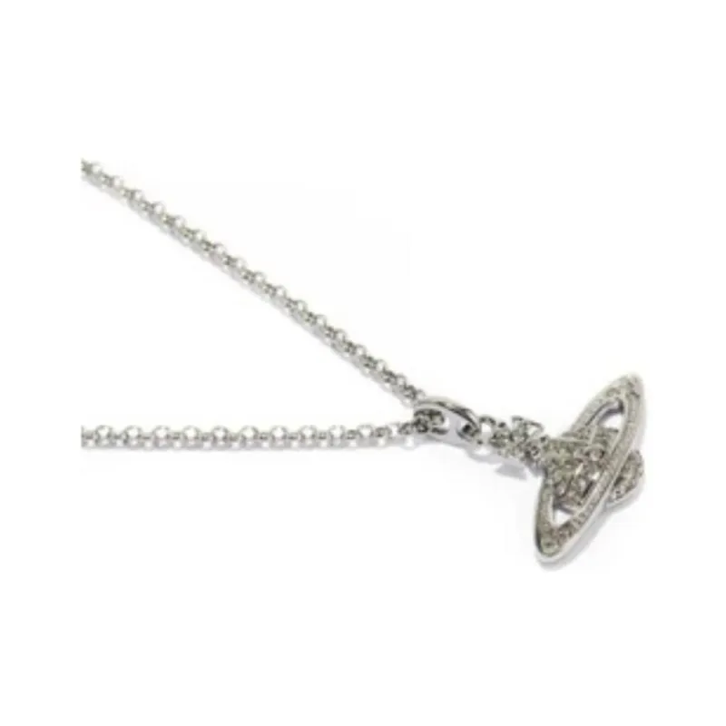 Vivienne Westwood Brass Necklaces Women's Gunmetal Gray-3