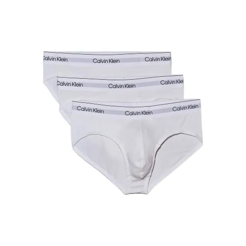 CALVIN KLEIN Underpants Europe Version Men's 3 Pack White