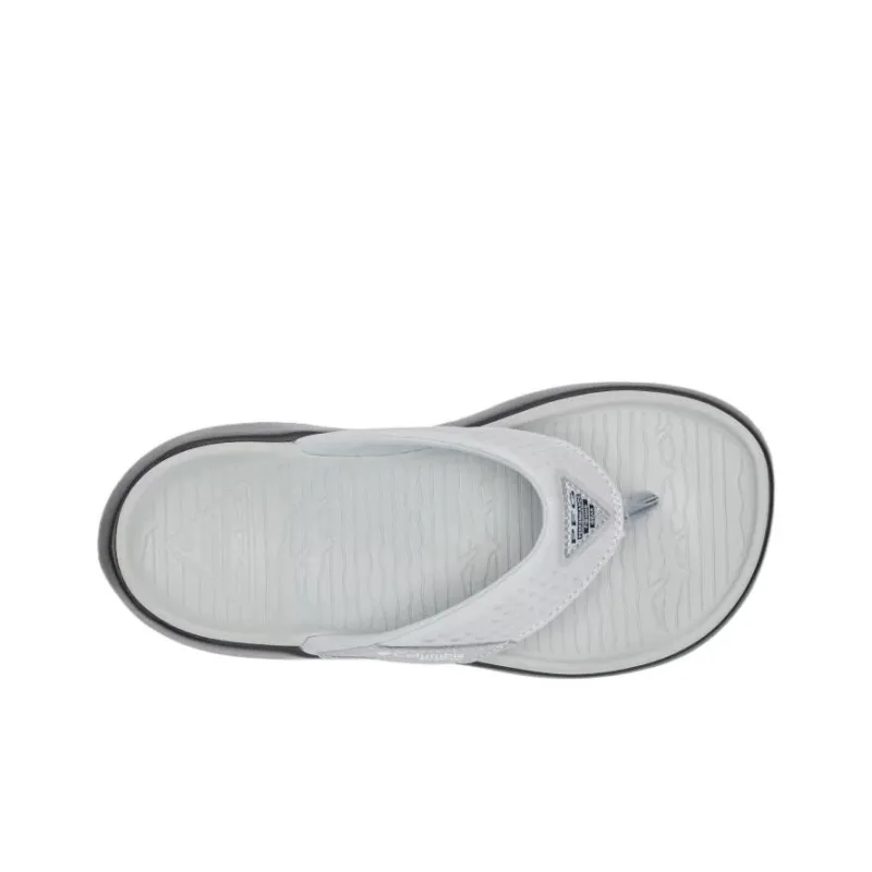 Columbia PFG Boatside Slip-Resistant Flip Flops Women's Slate Gray-4